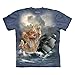 The Mountain Krakitten Kitten Kraken Adult Blue T-shirt M