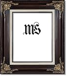11x14 / 11'' x 14'' Frame for Picture Photo or Poster, Solid Wood, Mahogany & Gold, style #620D