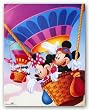 Mickey and Friends: Hot Air Balloons by Walt Disney 28"x22" Art Print Poster Disney