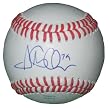 Steve Ames Autographed ROLB Baseball, Los Angeles Dodgers, Proof Photo