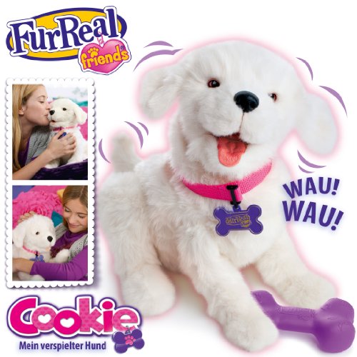 Imagen 3 de Fur Real Friends Cookie, mi adorable perrito - Perro de peluche con movimiento y sonido (Hasbro)