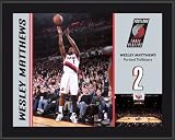 Wesley Matthews Sublimated 10x13 Plaque | Details: Portland Trail Blazers