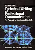 Technical Writing and Professional Communication for Non-Native Speakers