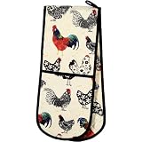 Rooster Double Oven Glove