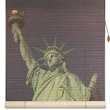 Statue of Liberty Bamboo Blinds- 36