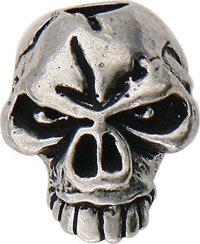 Co Emerson Skull Bead Pewter
