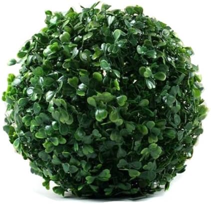 Dfunlife Plastic Artificial Topiary Ball Tree Decoration Plant