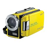 Sanyo VPC-WH1EYL HD Waterproof Dual Video & Photo Camera - Yellowby Sanyo