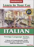 Learn In Your Car: Italian (Level Three)