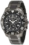Invicta Mens 6412 Python Collection Chronograph Gun Metal Stainless Steel Watch