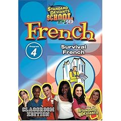 Standard Deviants School - French, Program 4 - Survival French (Classroom Edition)