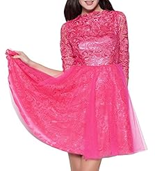 Elbow Length Sleeves Lace Jeweled Evening Dress/Party Dress/Wedding Dress 