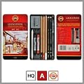 Zeichenset Art Set 10-teiliges Set in Metallbox Geschenkset 8890 Koh-I-Noor GIOCONDA