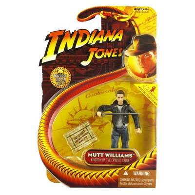 Mutt Williams Indian Jones Crystal Skull Action Figure with Jacket