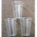 50 x Plastic Half Pint Disposable Glasses