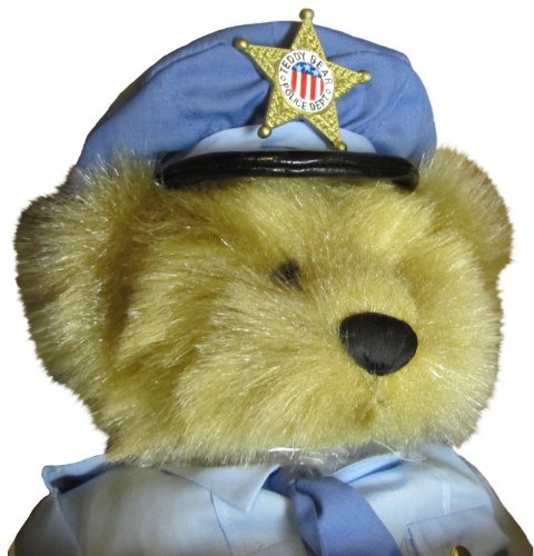 Ashton Drake Sarge Police Officer and K-9 Dog Collectible Teddy Bear Plush Stuffed Animal Toy By Vicky Lougher - 17 Inches Tall Ashton Drake Sarge Police Officer and K-9 Dog Collectible Teddy Bear Plush Stuffed Animal Toy By Vicky Lougher - 17 Inches Tall