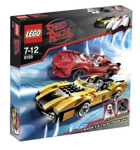Childrens Toyshop  Toys : LEGO Speed Racer 8159: Racer X & Taejo Togokhan