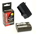 Opteka BP-511 2000mAh Ultra High Capacity Li-ion Battery Pack with AC/DC Rapid Battery Charger for Canon EOS 5D, 10D, 20D, 30D, 40D, & 50D Digital SLR Camera