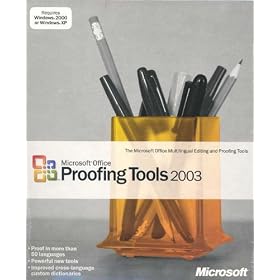 Office Proofing Tools 2003