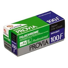 Fujifilm CHR. Provia Rdpiii 100F 120/127 CS Film 12 exp on 6x6 camera