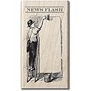 Hampton Art Wood 7-Piece Gypsies Stamp, News Flash