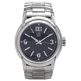 ESQ by Movado Mens 7301225 Quest Stainless Steel Bracelet Black Dial Watch by ESQ Movado