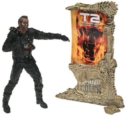 Movie Maniacs Series 4 > Terminator T-800 Action Figure