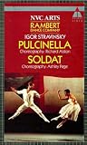 Pulcinella / Soldat - Rambert Dance Company [VHS] [1988]
