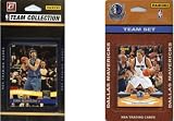 NBA Dallas Mavericks 2 Different Licensed Trading Card Team Sets