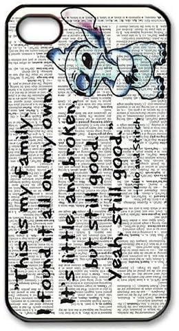 Mystic Zone Lilo and Stitch Case for iPhone 4 4S Cover lovely Cartoon Fits Case KEK1957