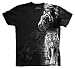 White Tiger Stripe T-Shirt by The Mountain Evolution Line of 100% Cotton Short Sleeve Shirts fits Teens & Adults