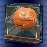 NBA Mahogany Basketball Boardroom Collection Display Case