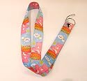 Care Bear Blue Lanyard KeyChain Holder