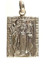 Shrinathji (Lord Krishna) Pendant - Sterling Silver