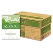 BOISE - Aspen 50% Recycled Office Paper, 92 Bright, 20lb, 8-1/2 x 11, White, 5000/CT