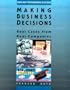 Making Business Decisions: Real Cases from Real Companies (English for Business Success)  (Student Book)