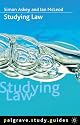 Studying Law (Palgrave Study Guides)