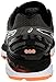 ASICS Men's GT 2000 4 Running Shoe, Carbon/Black/Hot Orange, 11 2E US