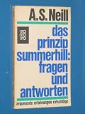 Produkt-Bild: Alexander Sutherland Neill: Das Prinzip Summerhill - Fragen und Antworten