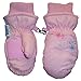 N'Ice Caps Girls Thinsulate and Waterproof Colorful Floral Embroidered Mittens