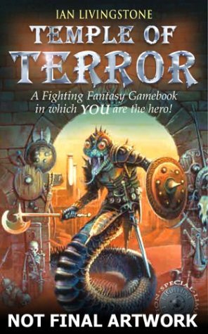 Cover image : Temple of Terror (Fighting Fantasy)