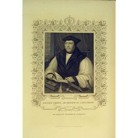 Archev�que Cantorb�ry Holl de Matthew Parker de Portrait