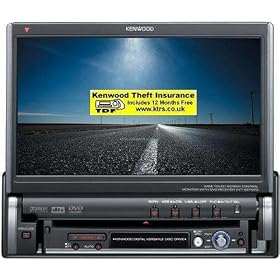Kenwood KVT-627DVD - Z-Motion motorised DVD Player - New 2005 Model