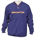 Denver Broncos Adult Blue NFL Lightweight Pullover Windjacket By VF Imagewear