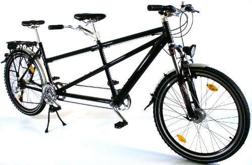 26er Alu Tandem Shimano Deore 24 G Nabendynamo LockOut