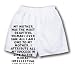 White Boxer Short with My mother was the most beautiful woman I ever saw. All I am I ...