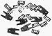 CRL May - December 1980 Toyota Corolla Windshield Clip Kit Windshield FCW409 - 25 Cli...