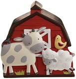 Kids Line Animal Acres Nightlight, Green/Brown