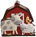 Kids Line Animal Acres Nightlight, Green/Brown