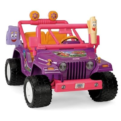 Fisher-Price Power Wheels Dora the Explorer Jeep Wrangler